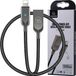 USAMS U-Sun Serie Lightning Kabel 1,9 m Noir