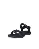 Ecco Offroad Roam Sandalen Zwart Nubuck Dames Maat 36