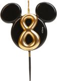 Dekora Mickey Mouse Kaarsje Nummer 8