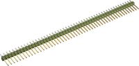 TE Connectivity 5-826629-0 Male header (standaard) Aantal rijen: 1 Aantal polen per rij: 50
