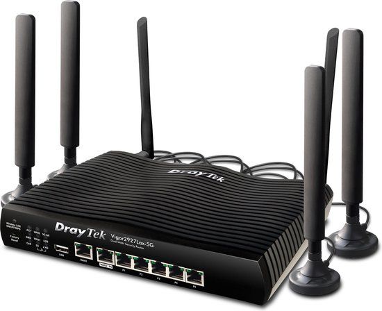 DrayTek V2927LAX-5G-K draadloze router Gigabit Ethernet Dual-band (2.4 GHz / 5 GHz)