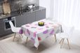 Bonamaison Tafelkleed, Anti-Mold, Sneldrogend, Waterdicht, 100% Polyester Tafellaken, Willekeurig patroon, 140 x 140 Cm - Ontworpen en Vervaardigd in Turkije