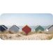 Chalets Tapis de bain Plage - Coloré - Dunes 120x60 cm