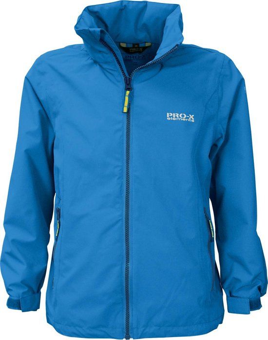 Pro-X Elements Blauwe kinder regenjas Finn 164