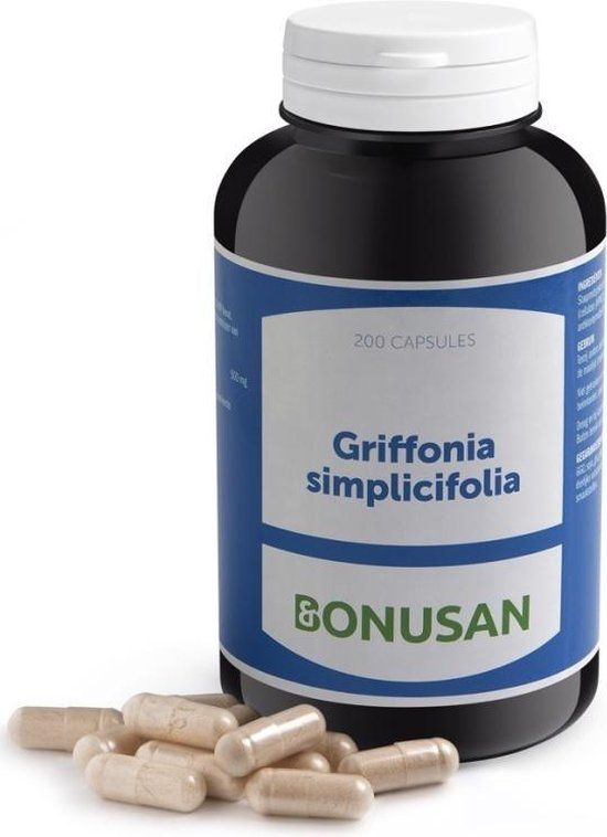 Bonusan Griffonia Simplicifolia - 200 Capsules