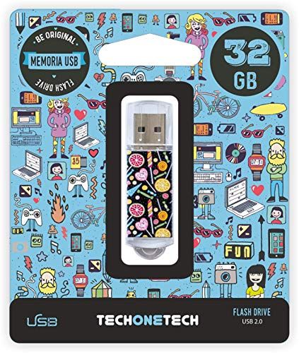 Tech One Tech Pendrive 32 GB Candy Pop - 8436546592105