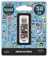Tech One Tech Tech One Tech Pendrive, 32 GB, Candy Pop