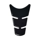 Tankpad 4R Quattroerre.it Tankpad Tankpad 3D sticker voor motorfiets Slim Short Carbon 11,5 x 16,5 cm