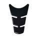 Tankpad 4R Quattroerre.it Tankpad Tankpad 3D sticker voor motorfiets Slim Short Carbon 11,5 x 16,5 cm
