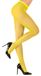 Widmann 47541 - netpanty neongeel, eenheidsmaat voor dames, kostuum, verkleding, carnaval, themafeest, Halloween