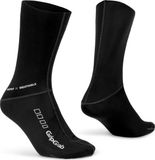 GripGrab Winddichte Lente Herfst Fietssokken Hoge Lange Voorgevormde Thermo Wieler Sokken - Zwart - Unisex