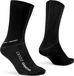 GripGrab Winddichte Lente Herfst Fietssokken Hoge Lange Voorgevormde Thermo Wieler Sokken - Zwart - Unisex