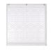 Joyswahl Store Plissé Jacquard Géométrique Texturé avec Crochet V, 1 Panneau, Blanc, L x H 45 x 130 cm