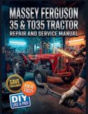 Massey Ferguson 35 & TO35 Tractor Repair and Service Manual