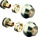 Oventrop Raccord à sertir Cofit S 17 x 2,0 mm x G 3/4 écrou libre, nickelé, double