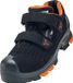 uvex 2 6500243 Sandales de sécurité ESD S1P Pointure (UE) : 43 Noir, Orange 1 paire