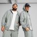 Puma Ess No. 1 Logo Full-Zip Hoodie Fl - Gris - Taille M