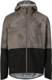 VAUDE Loamer Rain jas, veste rigide, vestes de sport de cyclisme pour hommes, imperméable, coupe-vent, rigide, capuche, coupe classique