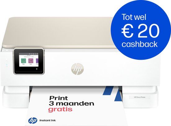 HP ENVY Photo 7230 - Draadloos All-in-One - Kleuren printer - Geschikt voor Instant Ink
