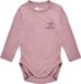 Hummel Kinderbody Hmlmino L/S 226037 Lange Mouw Deauville Mauve Effen Mannen Kinderen