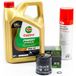 Castrol Kit d'entretien de vidange pour Kawasaki Ninja Zx-10r Se Abs de 2018 à 2019 - Power 1 Ultimate 10w-40 4l