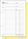 Kangaro Nota copieboek 205x120 2x50 5st