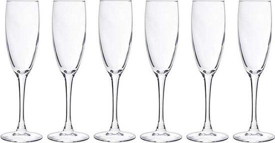 Cosy&Trendy Cosy Moments Champagneglas - 19 cl - Set van 6