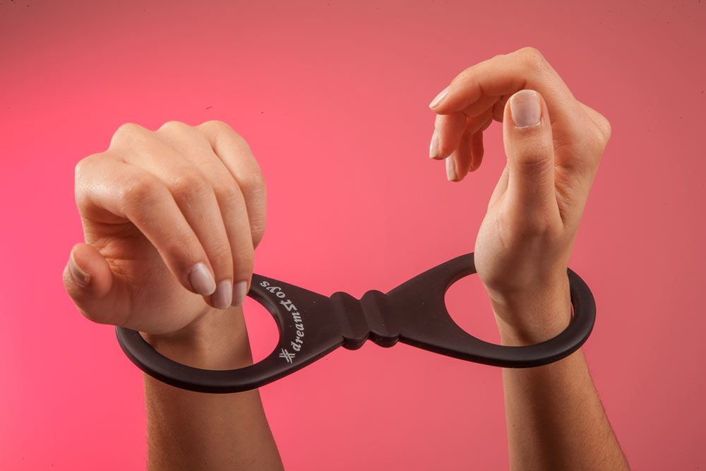 XXdreamSToys Polsboeien silicone zwart