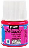 Pébéo Setacolor Fluoriserend Roze Textielverf - 45ml