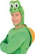 Fiestas Guirca Dinosaur Set - Green Polyester Costume for Adults - 1 Piece