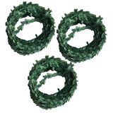 Rayher hobby materialen 6x Mini Buxus Guirlande Slinger 500 x 1 cm Kunststof