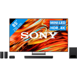 Sony Bravia 7 II True RGB 85" (2026) + Sony Bravia Theatre System 6 Zwart