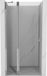 Mexen Mist porte de douche pivotante 95 cm, transparent, chrome