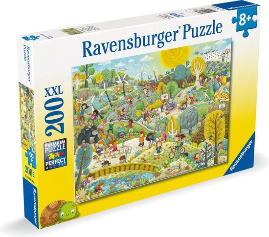 Ravensburger Sustainability Puzzel - 200 Stukjes - Unisex - 8+ Jaar