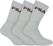 Fila Tennis Socks 3-Pack Unisex Grijs 35-38