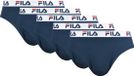 FILA - Basic Logo Slip | 5-Pack | Heren Slip | Maat S - Navy
