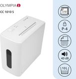 Olympia CC 1010 S Papierversnipperaar - Wit