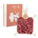 Kaloo Intemporel - Knuffeldoek - Konijn - Bordeaux kleur