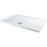 Hudson Reed Receveur de douche italien - 100 x 70cm - Rectangulaire à poser