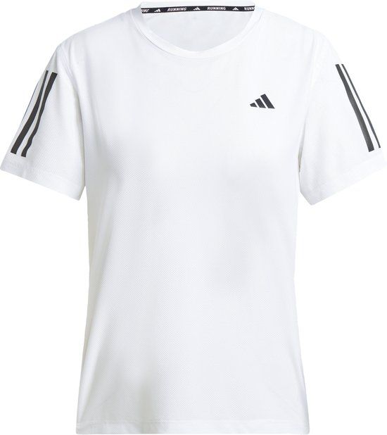 adidas Performance Own The Run T-Shirt Dames - Wit - Maat S