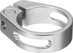 Vélo de course Collier de selle Alliage d'aluminium Boulon M4 Argent 34,9 mm