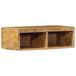 VidaXL Tv-meubel wandmontage 60x30x19 cm massief ruw mangohout