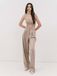 4TAILORS Broek 'Chili' beige