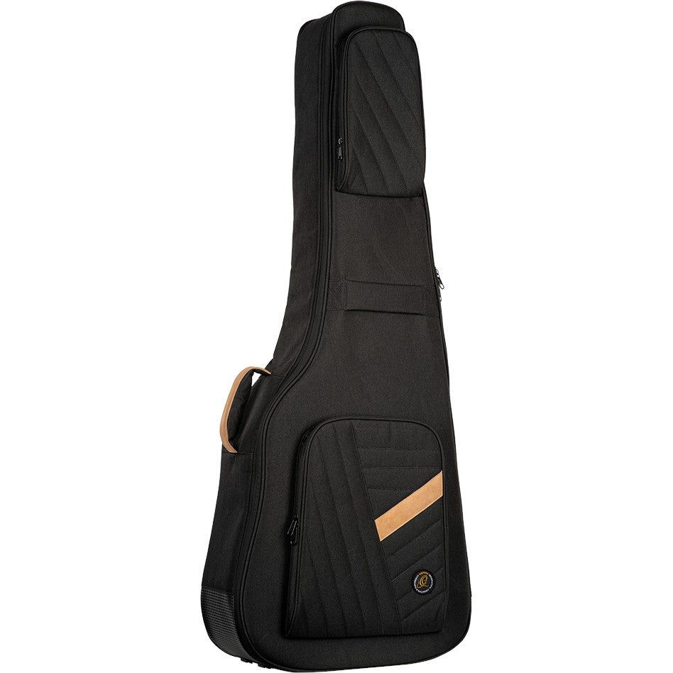 Ortega OGBAB-DLX-BK Deluxe Gig Bag for Acoustic Bass Guitar - Black