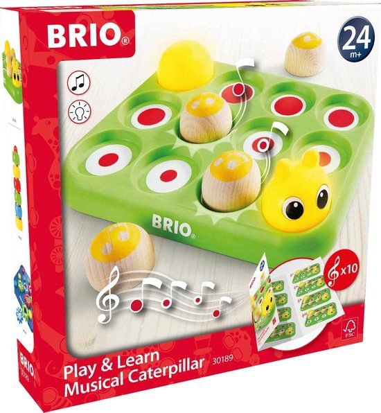 BRIO Muzikale Rups - Educatief Spel - 30189