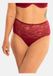 SugarShape High-String LACE BASIC Vrouwen Bordeaux Gebloemd Kant