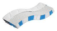 VidaXL Matelas à ressorts ensachés, format mini une personne, Medium, 80x200 cm