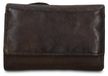 Sergio Valentini Portefeuille Homme cuir véritable Boreal noir bouton pression 14x9x4.5 cm Vert