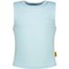 Vingino Girls Basic-crop Rib Top Top Powder Blue