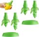 VVGoods Presse-agrumes manuel Set de 4 - Vert